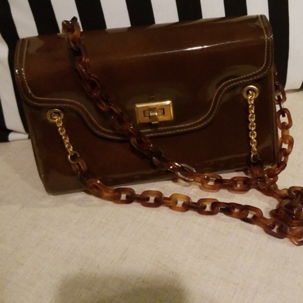 Vintage Mini patent leather handbag